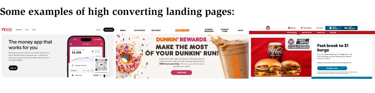 PP - Landing Page Optimization - favorite landing pages